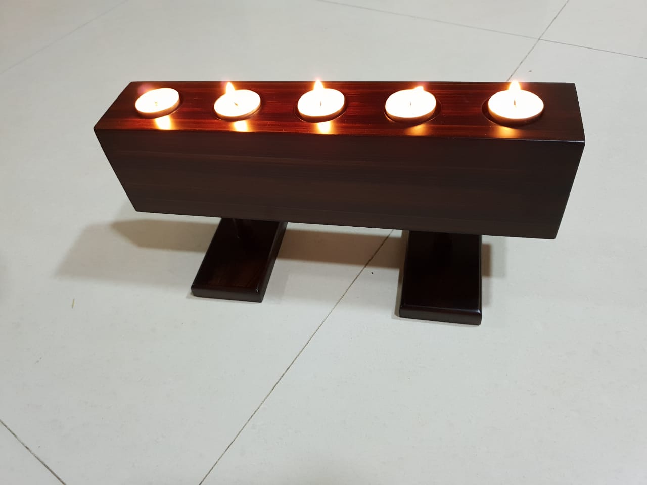 Wooden shot glass holder / set